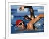 Swimmers Competing in a Race-null-Framed Photographic Print