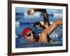 Swimmers Competing in a Race-null-Framed Photographic Print