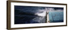 Swimmers in Bondi Icebergs Pool, Sydney, New South Wales, Australia, Pacific-Purcell-Holmes-Framed Photographic Print