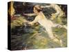 Swimmers, Javea-Joaquín Sorolla y Bastida-Stretched Canvas