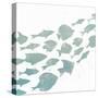 Swimming 1-Kimberly Allen-Stretched Canvas
