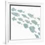 Swimming 2-Kimberly Allen-Framed Art Print