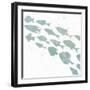 Swimming 2-Kimberly Allen-Framed Art Print