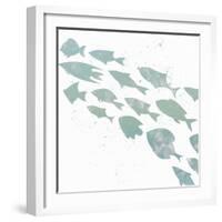 Swimming 2-Kimberly Allen-Framed Art Print