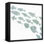 Swimming 2-Kimberly Allen-Framed Stretched Canvas