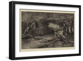 Swimming a La Mode-Arthur Hopkins-Framed Giclee Print