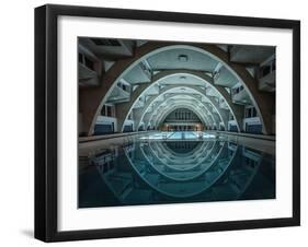 Swimming at Night-Renate Reichert-Framed Photographic Print