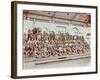 Swimming Class, Lavender Hill Girls School, Bermondsey, London, 1906-null-Framed Photographic Print