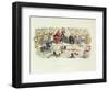 Swimming for Ladies, 1844-John Leech-Framed Giclee Print