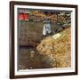 "Swimming Hole", August 11,1945-Norman Rockwell-Framed Giclee Print