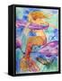 Swimming Mermaid-sylvia pimental-Framed Stretched Canvas