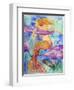 Swimming Mermaid-sylvia pimental-Framed Art Print