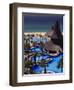 Swimming Pool and Palapas, Cabo San Lucas, Mexico-Walter Bibikow-Framed Photographic Print