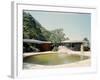 Swimming Pool and Private Residence of Architect Oscar Niemeyer-Dmitri Kessel-Framed Photographic Print