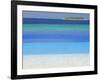 Swimming Pool and Tropical Island, Maldives, Indian Ocean, Asia-Sakis Papadopoulos-Framed Photographic Print