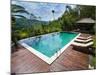 Swimming Pool Area at Luxury Accommodation Near Ubud, Bali, Indonesia, Southeast Asia, Asia-Matthew Williams-Ellis-Mounted Photographic Print