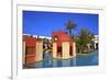 Swimming Pool at Hotel, Agadir, Morocco, North Africa, Africa-Neil-Framed Photographic Print