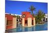 Swimming Pool at Hotel, Agadir, Morocco, North Africa, Africa-Neil-Mounted Photographic Print