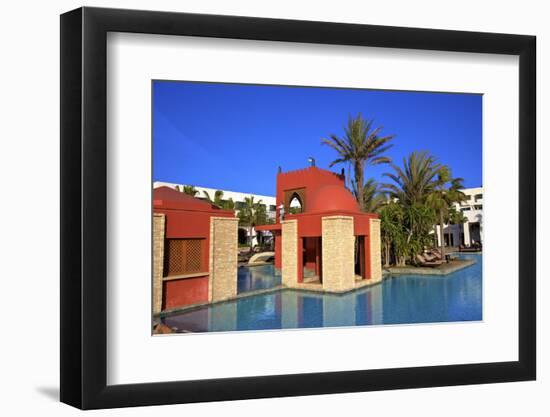 Swimming Pool at Hotel, Agadir, Morocco, North Africa, Africa-Neil-Framed Photographic Print