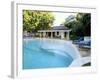 Swimming Pool at Luxury Hotel, Formerly Ian Fleming's House, Goldeneye, St. Mary-Sergio Pitamitz-Framed Photographic Print
