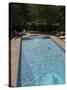 Swimming Pool at the Hotel Pyrenees, St.-Jean-Pied-De-Port, Aquitaine, Basque Country, France-R H Productions-Stretched Canvas
