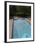 Swimming Pool at the Hotel Pyrenees, St.-Jean-Pied-De-Port, Aquitaine, Basque Country, France-R H Productions-Framed Photographic Print
