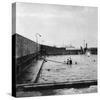 Swimming Pool, Balboa, Panama, 1931-null-Stretched Canvas