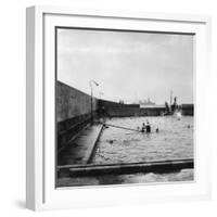 Swimming Pool, Balboa, Panama, 1931-null-Framed Photographic Print