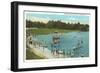 Swimming Pool, Byrd Park, Richmond, Virginia-null-Framed Art Print