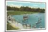 Swimming Pool, Byrd Park, Richmond, Virginia-null-Mounted Art Print