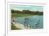 Swimming Pool, Byrd Park, Richmond, Virginia-null-Framed Premium Giclee Print