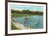 Swimming Pool, Byrd Park, Richmond, Virginia-null-Framed Premium Giclee Print