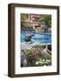 Swimming Pool in Grounds of Dwarika's Hotel, Kathmandu, Nepal, Asia-Ian Trower-Framed Photographic Print