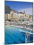 Swimming Pool in La Condamine Area, Monte Carlo, Monaco, Mediterranean, Europe-Richard Cummins-Mounted Photographic Print