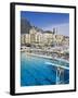 Swimming Pool in La Condamine Area, Monte Carlo, Monaco, Mediterranean, Europe-Richard Cummins-Framed Photographic Print