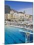 Swimming Pool in La Condamine Area, Monte Carlo, Monaco, Mediterranean, Europe-Richard Cummins-Mounted Photographic Print