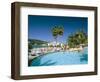 Swimming Pool, Jamaica Grande Hotel, Ocho Rios, Jamaica, West Indies, Central America-Sergio Pitamitz-Framed Photographic Print