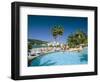 Swimming Pool, Jamaica Grande Hotel, Ocho Rios, Jamaica, West Indies, Central America-Sergio Pitamitz-Framed Photographic Print