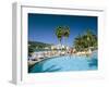 Swimming Pool, Jamaica Grande Hotel, Ocho Rios, Jamaica, West Indies, Central America-Sergio Pitamitz-Framed Photographic Print