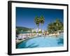 Swimming Pool, Jamaica Grande Hotel, Ocho Rios, Jamaica, West Indies, Central America-Sergio Pitamitz-Framed Photographic Print