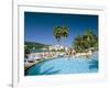 Swimming Pool, Jamaica Grande Hotel, Ocho Rios, Jamaica, West Indies, Central America-Sergio Pitamitz-Framed Photographic Print