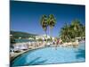 Swimming Pool, Jamaica Grande Hotel, Ocho Rios, Jamaica, West Indies, Central America-Sergio Pitamitz-Mounted Photographic Print