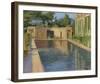 Swimming Pool, Southern France-Sir John Lavery-Framed Giclee Print