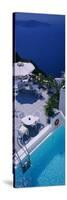 Swimming Pool, Spiliotica Villas, Imerovigli Village, Santorini, Greece-null-Stretched Canvas