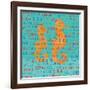 Swimming Seahorse-Piper Ballantyne-Framed Art Print