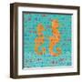 Swimming Seahorse-Piper Ballantyne-Framed Art Print