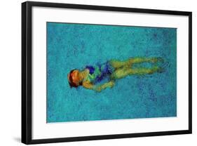 Swimming-Andr? Burian-Framed Photographic Print