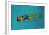 Swimming-Andr? Burian-Framed Photographic Print