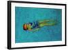 Swimming-Andr? Burian-Framed Photographic Print