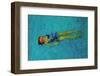 Swimming-Andr? Burian-Framed Photographic Print